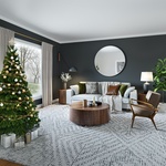 Vánoce nemusejí nutně překypovat barvami -decentní dekorace v tlumených barvách navíc interiéru dodají šmrnc. Zdroj: unsplash Zdroj: Lucie Peukertová