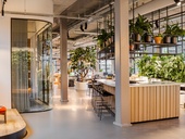 Pracoviště společnosti InteriorWorks v Amsterdamum Zdroj: Tétris Design & Build