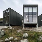 Skapet - turistické kabiny, Forsand, Norsko, zdroj Rheinzink