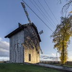 Větrnný mlýn přestavěli na rodinný dům. Ráz historické dřevostavby zachovali Foto: Rafał Chojnacki