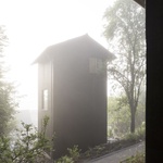Perníkové chaloupky nabízí digitální detox. Klidné rekreační chaty uprostřed lesa kryje dřevěná fasáda Foto: Célia Uhalde