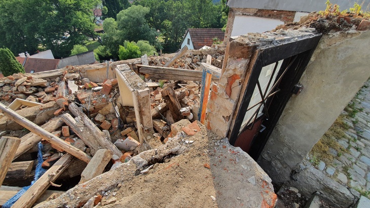 MMR pomůže obcím s demolicí zchátralých budov částkou 120 milionů Kč, foto D.Kopačková, redakce