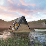 Domek na vodě Zdroj: Dřevěná stavba roku 2023