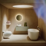 Koupelnové řady švýcarské značky LAUFEN myslí na vše. Umožňují vytvořit stylovou koupelnu, a to včetně klozetů, které perfektně ladí s ostatními prvky kolekce. IlBagnoAlessi respektuje organické tvary, SONAR se drží geometrických linií a toaleta The New Classic vnáší do prostoru nádech romantiky.y Zdroj: LAUFEN CZ