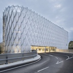 Parking Garage Facade P22a. Architektonické studio: wulf architekten. Foto: Tobias Vollmer