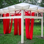 Mjolk architekti, Pergola. Foto: Landscape festival, Tomáš Zolotár