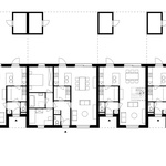 Sociální bydlení nemusí být hrůza. Tady na to jdou jinak: kvalitní, trvanlivé a nízkonákladové. Zdroj: Urbain Architectencollectief