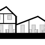 Sociální bydlení nemusí být hrůza. Tady na to jdou jinak: kvalitní, trvanlivé a nízkonákladové. Zdroj: Urbain Architectencollectief