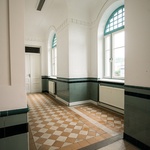 Nádražní budova Brandýs n. O. Foto: Chládek a Tiňtěra Pardubice