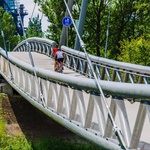 Lávka a cyklo-propojení Dolní oblasti Vítkovice s centrem Ostravy. Foto: Organizátor soutěže Cena Inženýrské komory ČKAIT