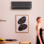 Vnitřní jednotka klimatizace Panasonic Power Heat Multi v interiéru. Zdroj: Panasonic