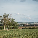 Pohled na Nesvačilku s kaplí. Foto: Ondřej Bouška