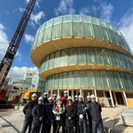 Český národní pavilon v Ósace hlásí ukončení hrubé stavby. Vznikla za šest měsíců. Foto: Kancelář Generálního komisaře EXPO 2025