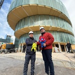 Český národní pavilon v Ósace hlásí ukončení hrubé stavby. Vznikla za šest měsíců. Foto: Kancelář Generálního komisaře EXPO 2025