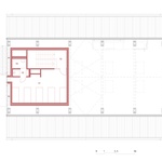 Půdorys 2.NP. Zdroj: STUDIO SOA ARCHITEKTI