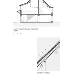Ze zchátralé farmy vznikl dům ukotvený v krajině. Proměna ruiny na bydlení se stopy historie. Zdroj: Le Dévéhat Vuarnesson Architectes