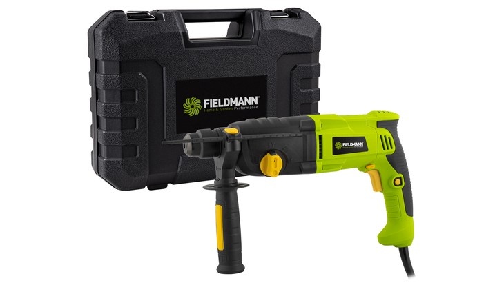 Příklepová vrtačka SDS – FIELDMANN FDV 211050-E. Zdroj: Fieldmann Příklepová vrtačka SDS – FIELDMANN FDV 211050-E. Zdroj: Fieldmann
