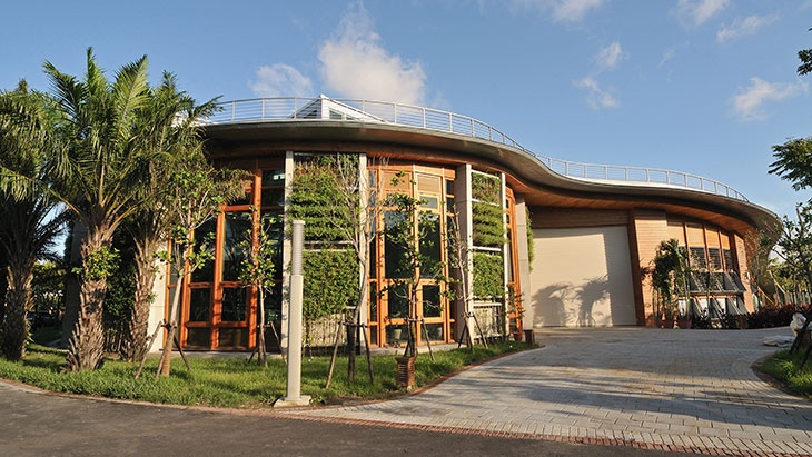 Pavilon v Tchaj-pej: stavba s respektem k přírodě