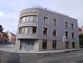 Dům na rohu, Valašské Klobouky. Stav po rekonstrukci. Zdroj: MPO Dům na rohu, Valašské Klobouky. Stav po rekonstrukci. Zdroj: MPO