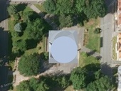 Kostel – umístění. Foto: Technická univerzita v Liberci (TUL)