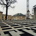 Litevskému městu vrátil historii a přinesl budoucnost. Představujeme Bokšto skveras. Průběh stavby.  Foto: Norbert Tukaj, Roland Halbe