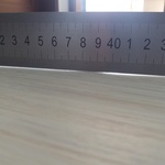 Boule na anhydritovém podkladu prokreslená do vinylové podlahy. Zdroj: redakce