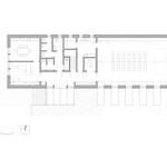 Půdorys 1.NP. Zdroj: STUDIO MIMOSA ARCHITEKTI 