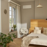 Klimatizace Daikin Emura pro chlazení, vytápění a svěží vzduch. Zdroj: Daikin