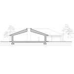 Dům ztracený v lese je stavbou, v níž se obyvatelé hledat nebudou. Zdroj: Kruk Architekci