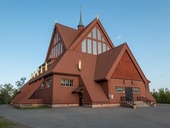 Kostel v Kiruně - archivní snímek - zdroj AdobeStock, leiing