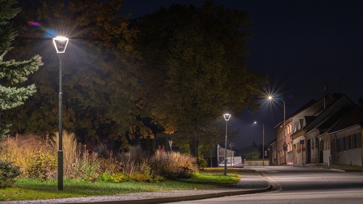 Úsporné osvětlení za 1 Kč od ČEZ ESCO využívá už 150 obcí. Foto: ČEZ, a.s.