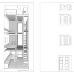 Třikrát tři metry v základu. Na chorvatském Cres vystavěl dům jako maják. Zdroj: OFIS Architects