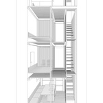 Třikrát tři metry v základu. Na chorvatském Cres vystavěl dům jako maják. Zdroj: OFIS Architects