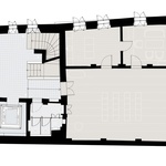 Půdorys 2.NP. Zdroj: STUDIO ATELIER ŠTĚPÁN