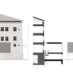 Fasáda, pohled jižní. Zdroj: STUDIO ATELIER ŠTĚPÁN