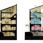 Řez koncepční. Zdroj: STUDIO ATELIER ŠTĚPÁN