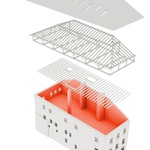 Axonometrie. Zdroj: STUDIO ATELIER ŠTĚPÁN