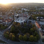 Reálný pohled z nadhledu. Foto: Skyworker, Pavel Barták