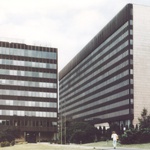 Chemapol-investa, východní pohled, archiv Zdenky Marie Novákové. Zdroj: Organizátor Dne architektury spolek KRUH