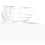 Pohled západní. Zdroj: STUDIO APROPOS ARCHITECTS