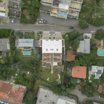 Pohled letecký. Foto: Martin Čeněk