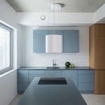 Kuchyně vstupního patra. Foto: Martin Čeněk