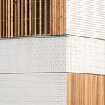 Detail fasády. Foto: Pavel Barták Detail fasády. Foto: Pavel Barták