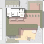 Půdorys 2.NP. Zdroj: STUDIO ČTYŘSTĚN Půdorys 2.NP. Zdroj: STUDIO ČTYŘSTĚN