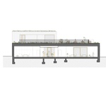 Řez BB. Zdroj: STUDIO ČTYŘSTĚN Řez BB. Zdroj: STUDIO ČTYŘSTĚN