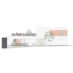 Pohled čelní. Zdroj: STUDIO ČTYŘSTĚN Pohled čelní. Zdroj: STUDIO ČTYŘSTĚN