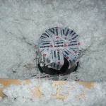 Chybné provedení prostupu pro vestavěné svítidlo. Foto: Martina Hepnerová Chybné provedení prostupu pro vestavěné svítidlo. Foto: Martina Hepnerová