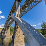 Železniční most Červená na Vltavou. Zdroj: ČKAIT