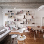 Obývací pokoj a jídelna. Foto: Alex Shoots Buildings Obývací pokoj a jídelna. Foto: Alex Shoots Buildings