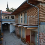 Pohled z atria, východní. Foto: Radek Úlehla Pohled z atria, východní. Foto: Radek Úlehla